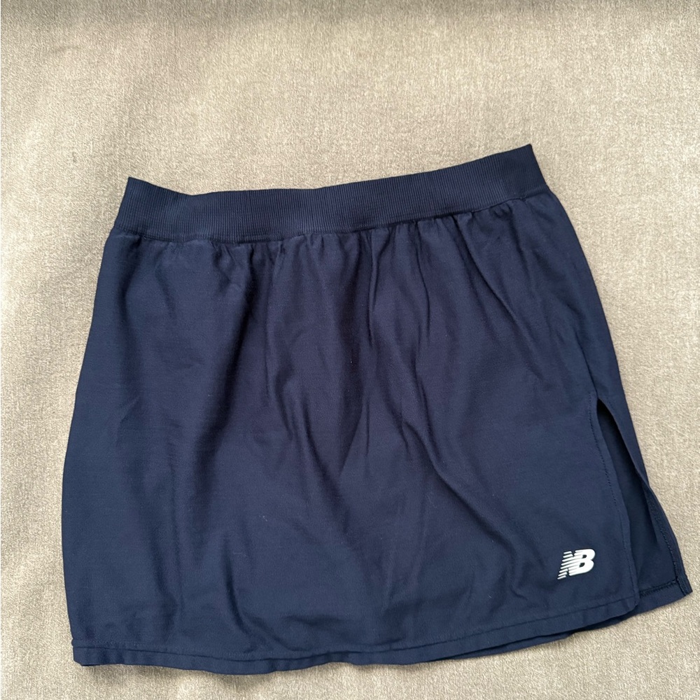 New Balance Dark Blue Athletic Skirt